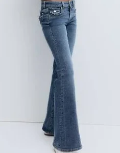 Flared Low Jeans