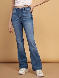 Bootcut Slim Fit High Rise Jeans